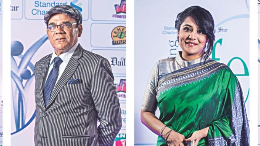 Champa, Ahmed Sharif, Aupee Karim and Shahidul Alam Shacchu