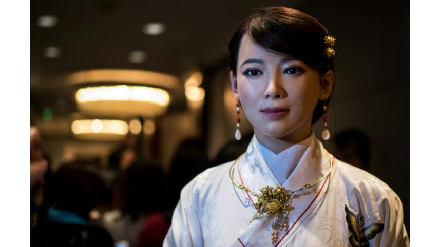 The humanoid robot 'Jia Jia' 