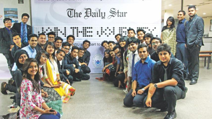 #JoinTheJourney campus engagement at NSU