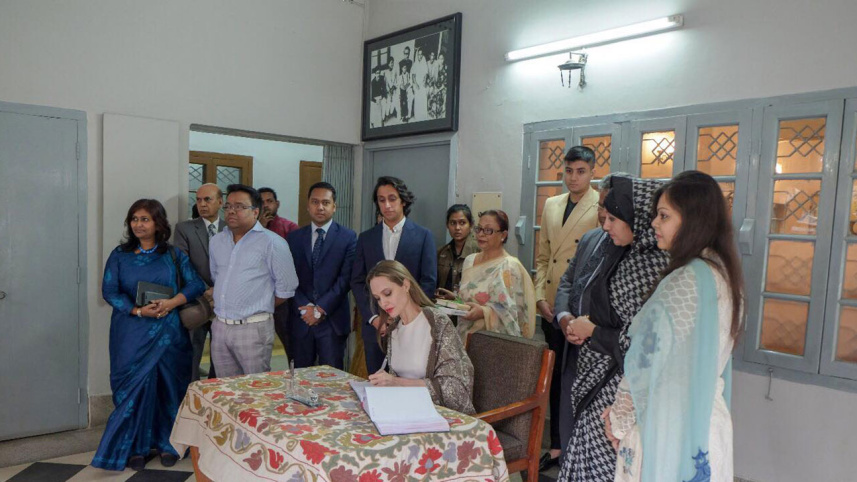 Renowned Hollywood actress Angelina Jolie