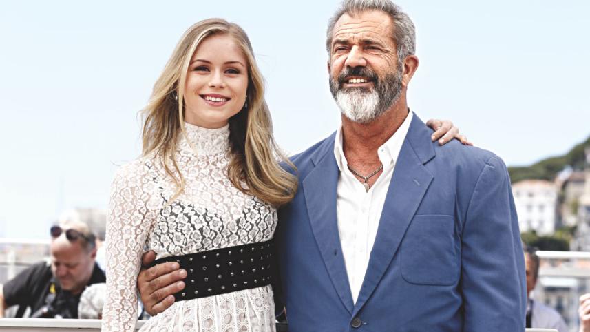 Mel Gibson With His Co-Star
