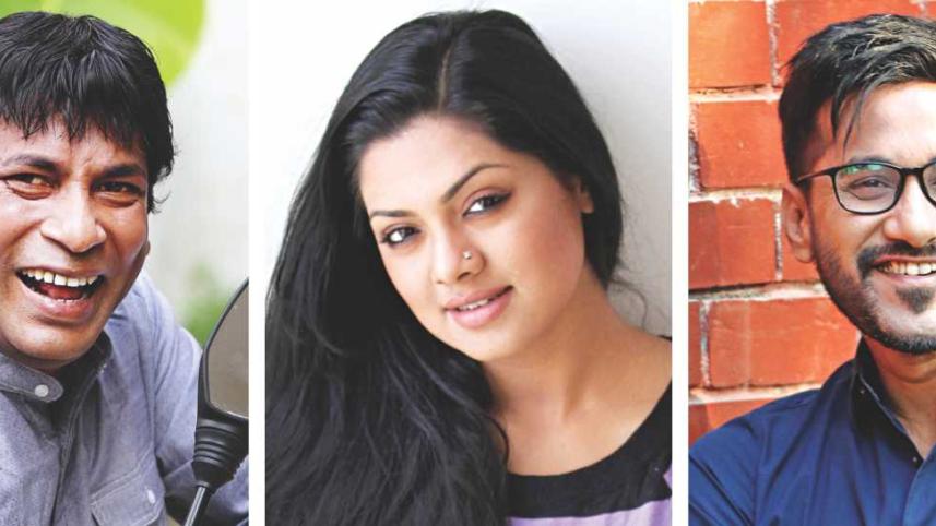 Mosharraf Karim, Tisha and Sajal