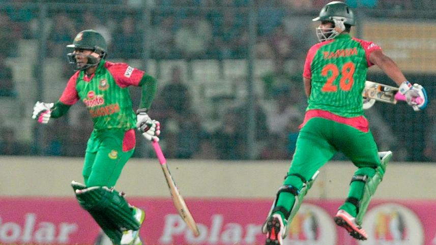 Mushfiqur Rahim and Tamim Iqbal