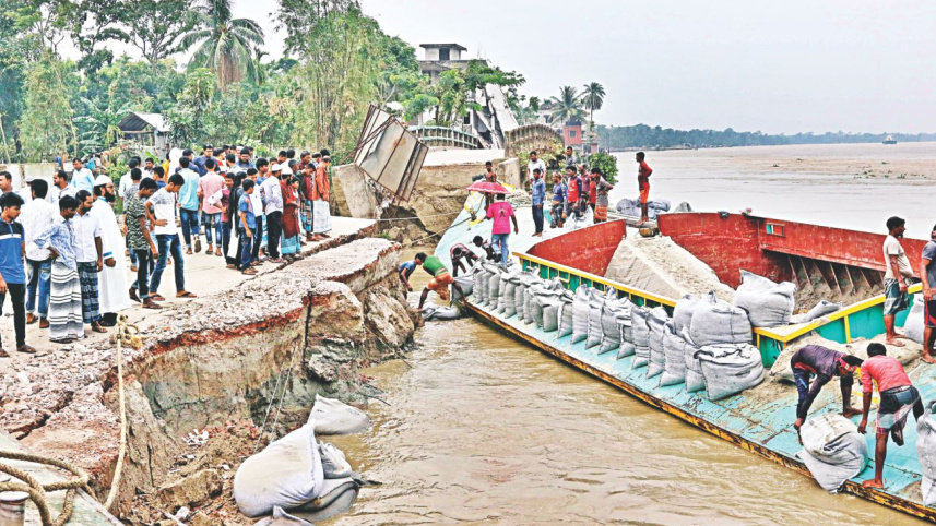 Padma river erosion