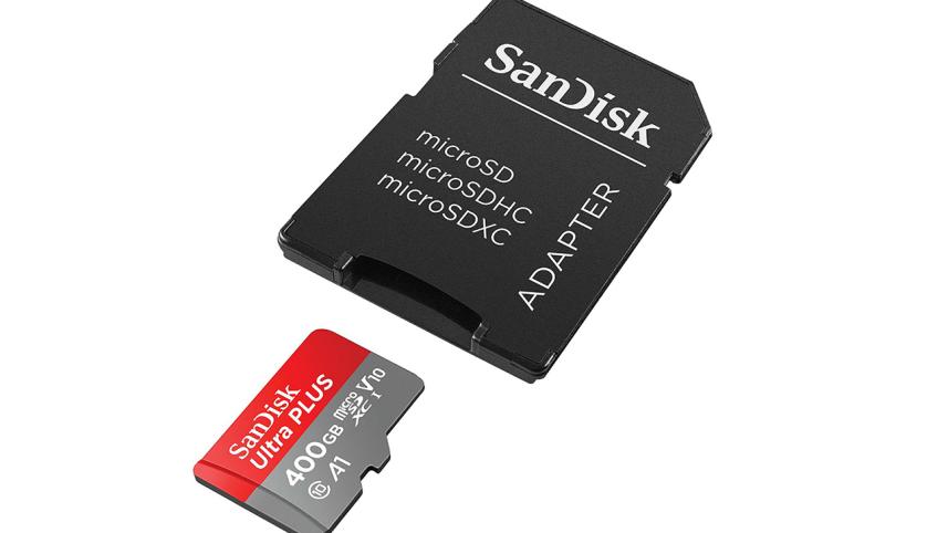 400 GB SanDisk Ultra microSD card