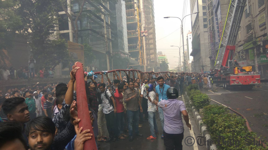 Dhaka Banani Fire