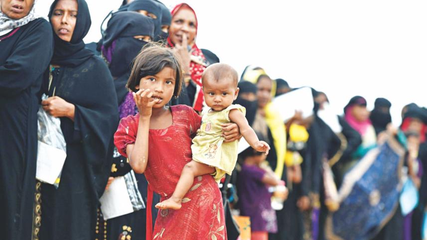 Rohingya girl 