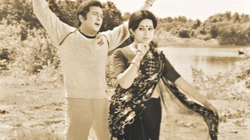 Razzak in the film Nath Bou.