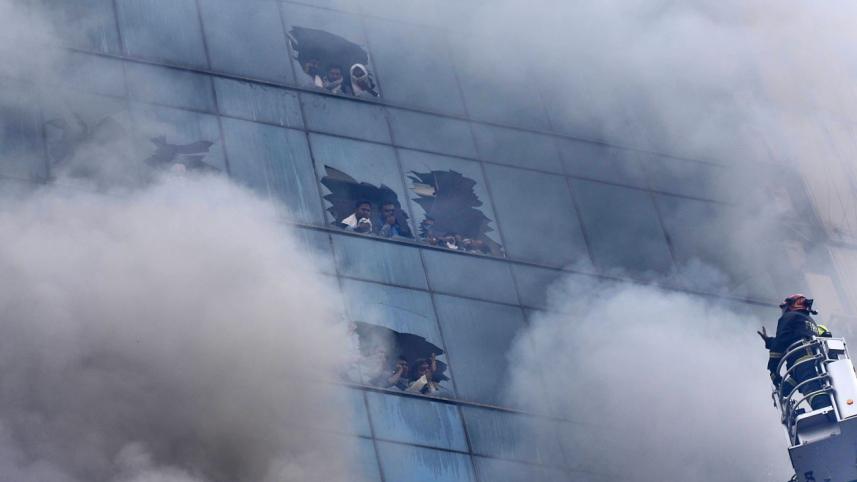 Banani FR Tower Fire Tragedy