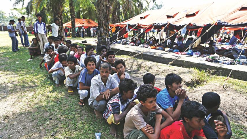 Rohingyas at a newly.jpg