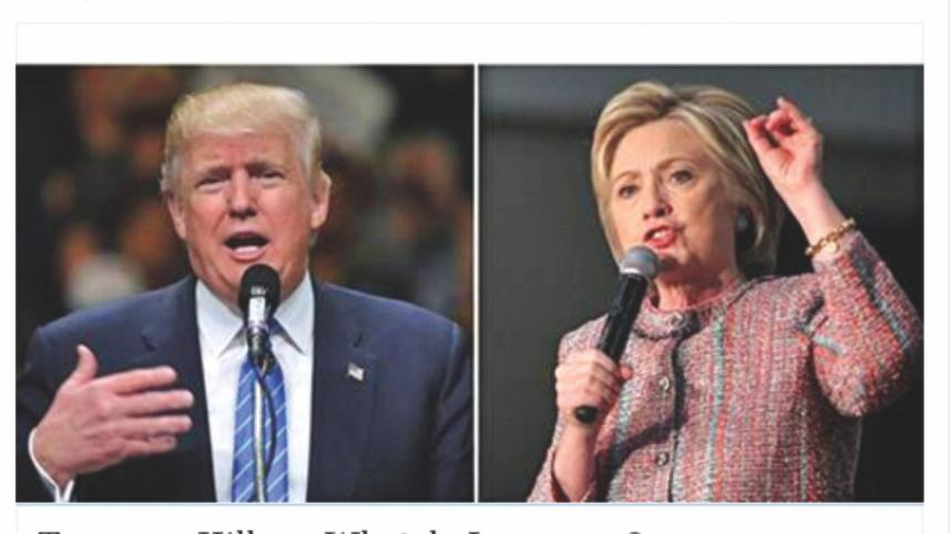 Run-up to US Elections