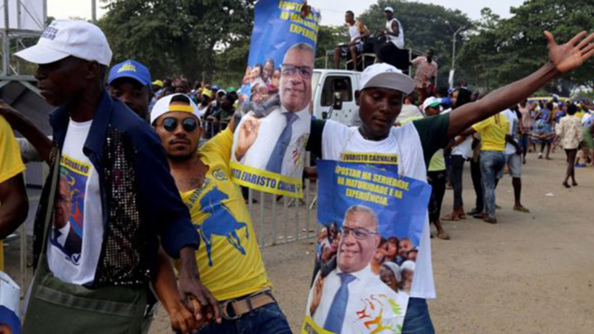 west African state, Sao Tome and Principe, Manuel Pinto da Costa, Evaristo Carvalho