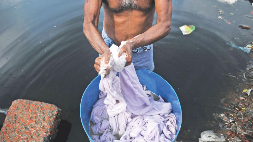 Water, Pollution, River,