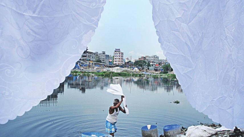 Water, Pollution, River,