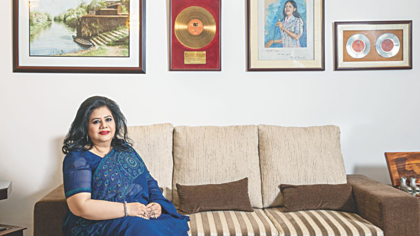 Famous singer Runa Laila