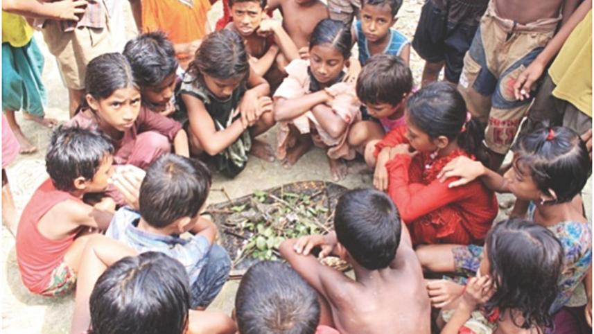The traditional 'Banger Biye' (Frog wedding) in the hope of a downpour