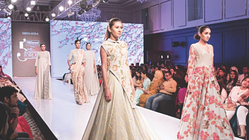 TRESemmé presents 5 years Celebration of The Lustrous Runway