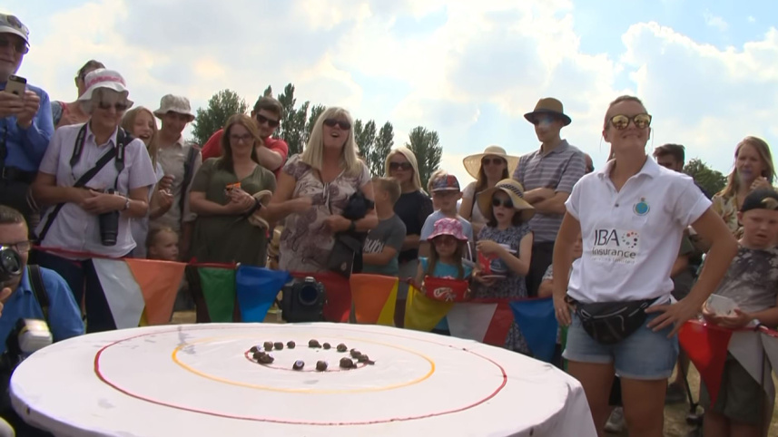 world snail racing championship