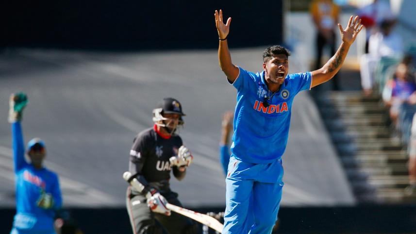 India's bowler Umesh Yadav 