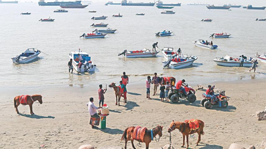 Patenga beach, new attraction for tourist