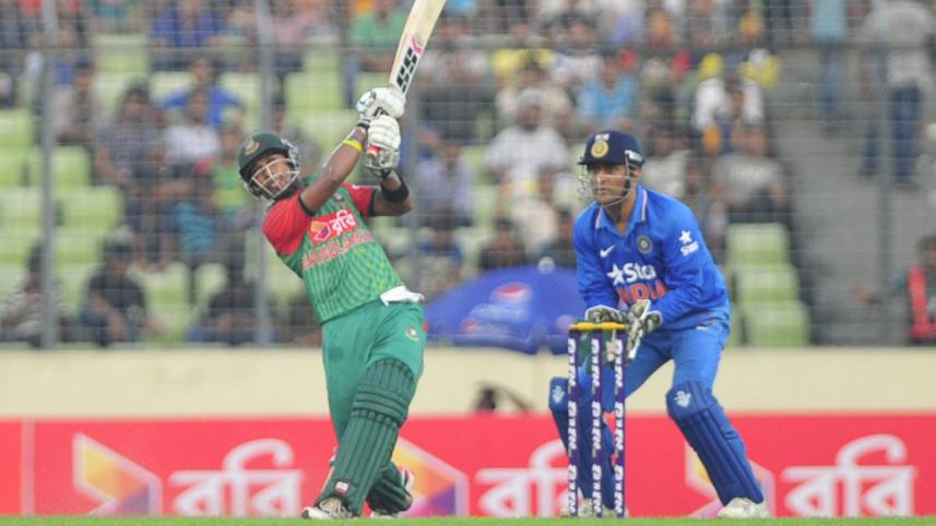 Sabbir sixer!
