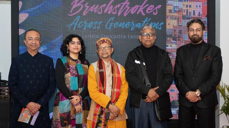 Brushstrokes Across Generations: Inside a father-daughter exhibition