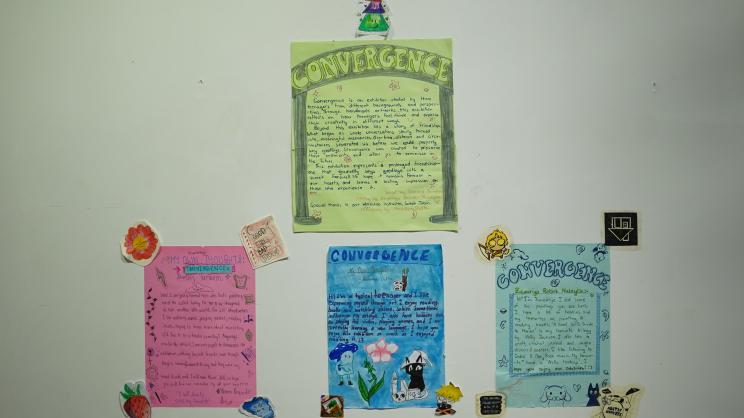 Teen artists reflect on friendship and farewell in ‘Convergence’