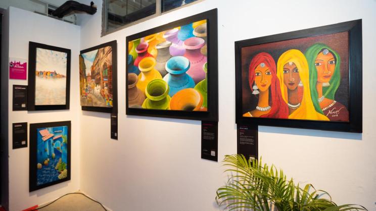 Brushstrokes Across Generations: Inside a father-daughter exhibition