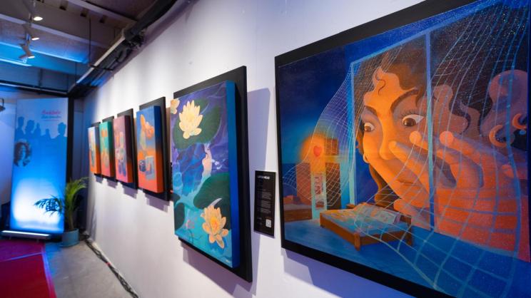 Brushstrokes Across Generations: Inside a father-daughter exhibition