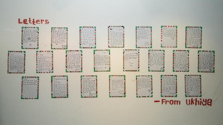 From Ukhiya to Gaza: Children’s art of solidarity in Dhaka