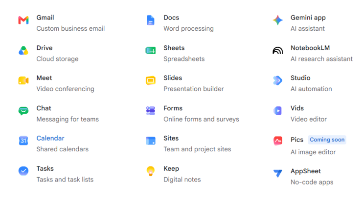 Google workspace