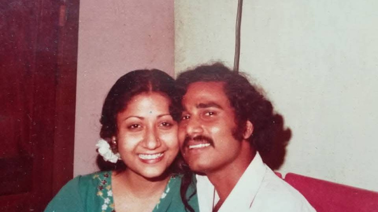 This photo was taken in 1981, before their marriage