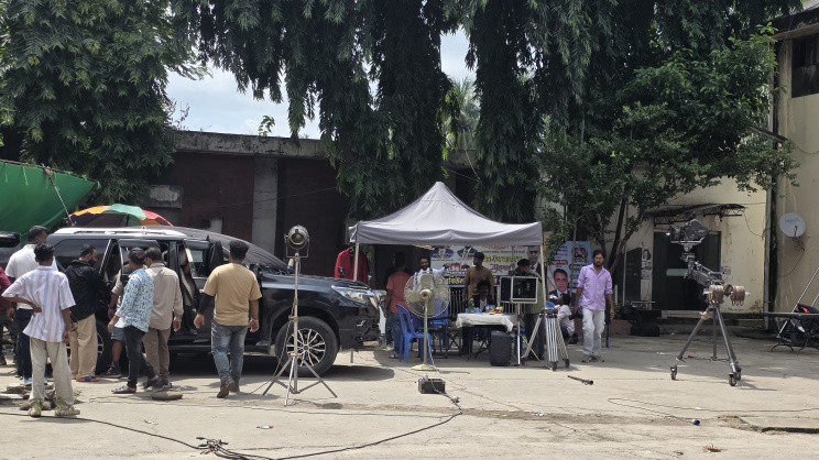 Shooting begins for Mehedi Hassan Hridoy’s web film ‘Lapatta’