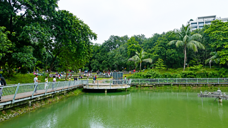 Shahabuddin Park in Gulshan