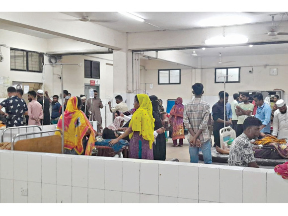 Pongu Hospital patient rush after Eid-ul-Azha