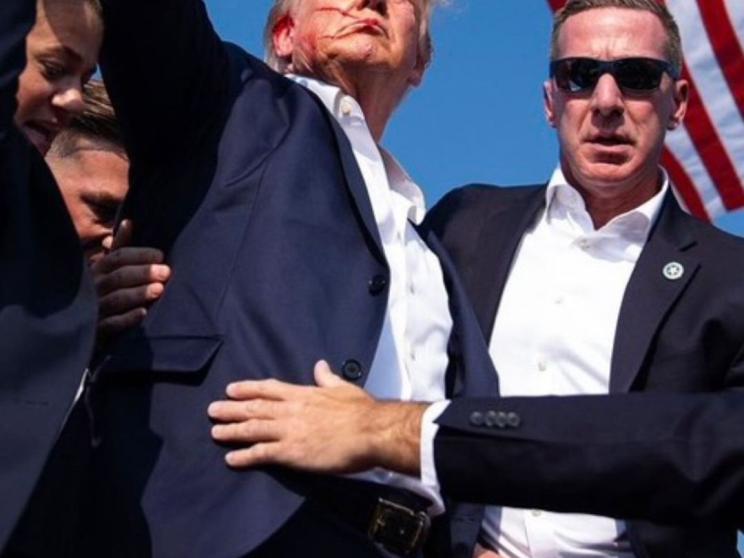 Kangana and Trump. jpg