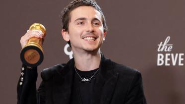 Chalamet triumphs over DiCaprio at Hollywood’s Golden Globes