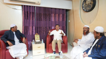 Tarique Rahman meeting with IAB Ameer Charmonai Pir