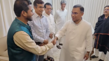 Tarique Rahman meets BNP mps after election