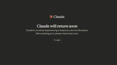 Claude outage