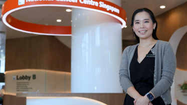 Clin Asst Prof Poon Yi Ling Eileen, a medical oncologist at the National Cancer Centre Singapore (NCCS)