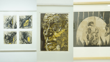 Printmaking alumni bring diverse visions to Dhaka exhibition