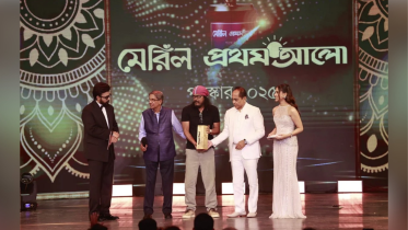 James receives special honour at Meril-Prothom Alo Awards