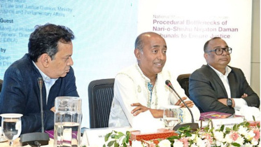 Md Asaduzzaman attended a consultative meeting held at the BRAC Center in Mohakhali, Dhaka, as the chief guest. Photo: PID