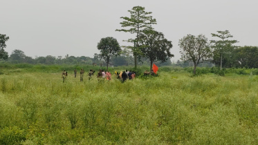 BGB said a BSF team attempted to push the 20 individuals into Bangladesh, which was immediately resisted by a BGB patrol and local residents. Photo: Collected