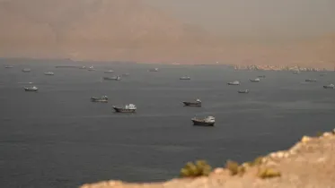 The US has launched "powerful" strikes on Iran in response to attacks on three oil tankers in the Strait of Hormuz. File Photo: Reuters