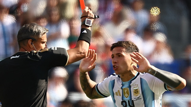 Enzo Fernandez World Cup final red card