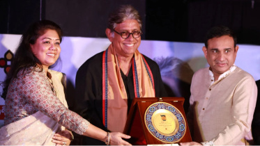 Afzal Hossain honoured with Srijonkola Gunijon Sommanona 2026