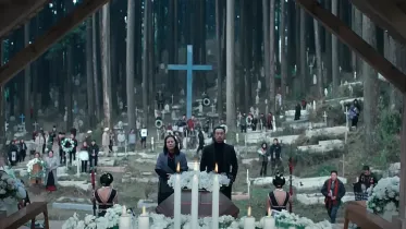 A screengrab from Paatal Lok S2 showing the cultural practice of Nagaland. Photo: Youtube