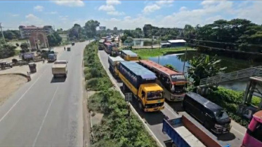 Dhaka-Chattogram Highway Traffic Jam